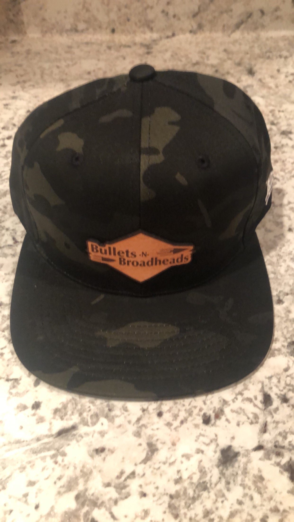 Black Multi Cam Branded Bill Hats - Bullets N Broadheads